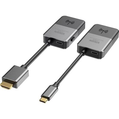 Switch HDMI USB-C Vision TC-USBCW Kabellos 4K 30 Hz Switch HDMI USB-C Vision TC-USBCW Kabellos 4K 30 Hz