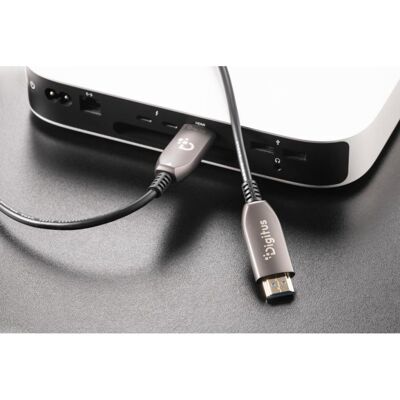 Digitus Hybrid-Glasfaser HDMI-Kabel 90 m 8K 60 Hz 48 Gbps Digitus Hybrid-Glasfaser HDMI-Kabel 90 m 8K 60 Hz 48 Gbps