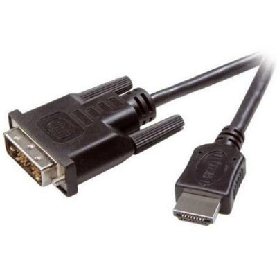 Digitus AK-330300-050-S Videokabel-Adapter 5 m HDMI Typ A (Standard) DVI-D Schwarz Digitus AK-330300-050-S Videokabel-Adapter 5 m HDMI Typ A (Standard) DVI-D Schwarz