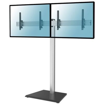 Kimex Doppel-TV-Bildschirmhalterung für 50-55"-Fernseher, 175 cm Höhe, neigbar, VESA 600x400, max. 50 kg Kimex Doppel-TV-Bildschirmhalterung für 50-55"-Fernseher, 175 cm Höhe, neigbar, VESA 600x400, max. 50 kg