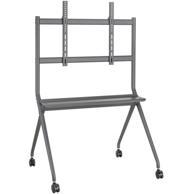 Ewent EW1542 TV-Ständer für 50″-86″ Fernseher bis 120kg, höhenverstellbar, 360°-Rollen Ewent EW1542 TV-Ständer für 50″-86″ Fernseher bis 120kg, höhenverstellbar, 360°-Rollen