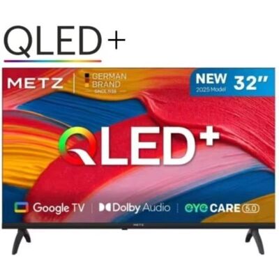 TV Metz QLED 32MQF7030Z 32" HD 60Hz Smart TV Google TV HDR10 Dolby Audio TV Metz QLED 32MQF7030Z 32" HD 60Hz Smart TV Google TV HDR10 Dolby Audio