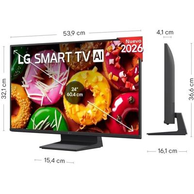 TV LG LED 24LB70006LA 24" Full HD 120Hz Smart TV WebOS HDR10 Dolby Digital Plus TV LG LED 24LB70006LA 24" Full HD 120Hz Smart TV WebOS HDR10 Dolby Digital Plus