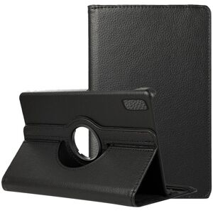 Coole schwarze Kunstlederhülle für Xiaomi Redmi Pad SE Rotating Coole schwarze Kunstlederhülle für Xiaomi Redmi Pad SE Rotating
