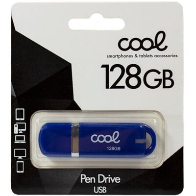 Cool Cover 2.0 128GB USB-Stick Blau - USB Pen Drive Cool Cover 2.0 128GB USB-Stick Blau - USB Pen Drive