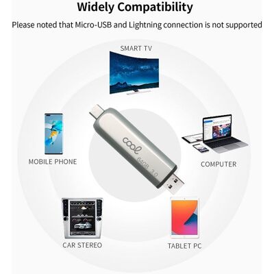 Cool Pen Drive 64GB USB-C / USB-A Cool Pen Drive 64GB USB-C / USB-A