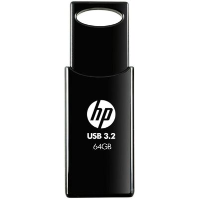 USB-Stick HP 712w 64GB USB 3.2 Gen 1 120MB/s Schwarz USB-Stick HP 712w 64GB USB 3.2 Gen 1 120MB/s Schwarz