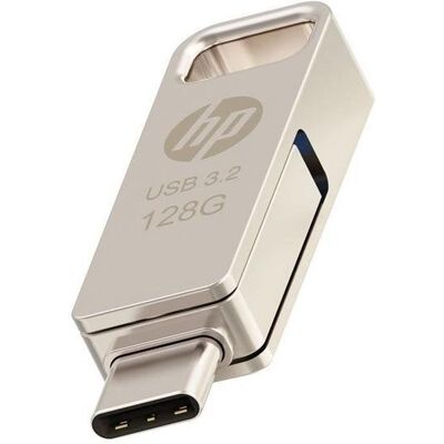 USB-Stick PNY HP x206C 128GB USB-A USB-C Metall 120MB/s USB-Stick PNY HP x206C 128GB USB-A USB-C Metall 120MB/s
