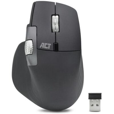 Ratón ACT AC5147 Kabellos Multi-connect Bluetooth USB 4800DPI Grau Leise Ratón ACT AC5147 Kabellos Multi-connect Bluetooth USB 4800DPI Grau Leise