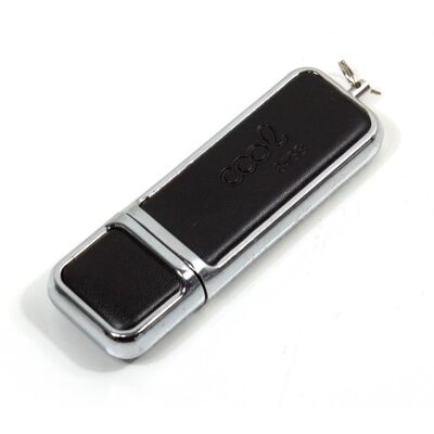 USB-Stick Cool 32GB USB 2.0 Schwarz Leder High-Speed USB-Stick Cool 32GB USB 2.0 Schwarz Leder High-Speed