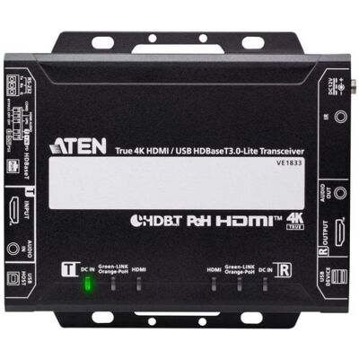 KVM Switch Aten VE1833 True 4K 40m HDBaseT HDR USB KVM Switch Aten VE1833 True 4K 40m HDBaseT HDR USB