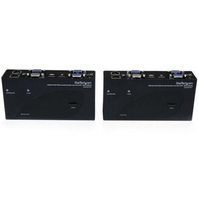 KVM-Konsolen-Extender USB VGA Doppelt StarTech.com über Cat5 200 m KVM-Konsolen-Extender USB VGA Doppelt StarTech.com über Cat5 200 m