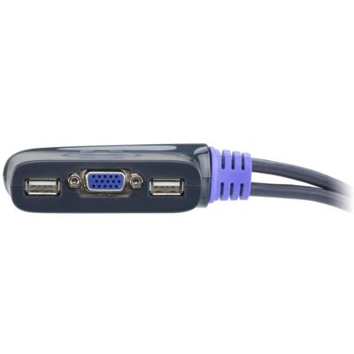 KVM-USB-Switch 2 Ports Aten CS62U Blau KVM-USB-Switch 2 Ports Aten CS62U Blau