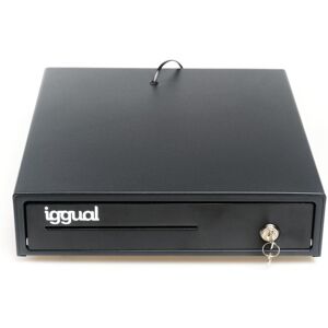 Iggual IRON-15 Kassenschublade 37cm 4+8 Schwarz Iggual IRON-15 Kassenschublade 37cm 4+8 Schwarz