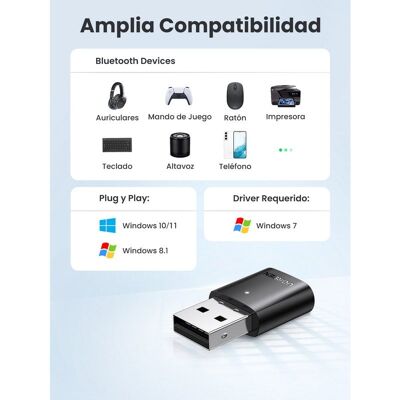 Ugreen USB Bluetooth 5.0-Adapter Ugreen USB Bluetooth 5.0-Adapter
