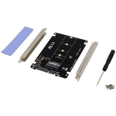 Adapter MicroConnect MC-SSDSATACONV1 SATA zu M.2 B-Key Kompatibel 2230/2242/2260/2280 Adapter MicroConnect MC-SSDSATACONV1 SATA zu M.2 B-Key Kompatibel 2230/2242/2260/2280