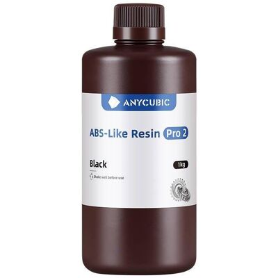 3D-Druckerharz Anycubic 2Pro Schwarz hohe Festigkeit geringe Schrumpfung UV 365-405nm 3D-Druckerharz Anycubic 2Pro Schwarz hohe Festigkeit geringe Schrumpfung UV 365-405nm