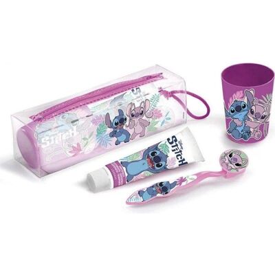 kinderzahnbürste Elektrisch Disney Stitch Set 4-teilig Bunt mit Etui kinderzahnbürste Elektrisch Disney Stitch Set 4-teilig Bunt mit Etui