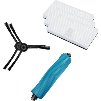 Zubehorkit Cecotec Conga Z100 Silikonborste 2 Seitenborsten 3 Filter Zubehorkit Cecotec Conga Z100 Silikonborste 2 Seitenborsten 3 Filter