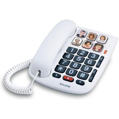 Analoges Tischtelefon Alcatel TMAX 10 Weiss Analoges Tischtelefon Alcatel TMAX 10 Weiss