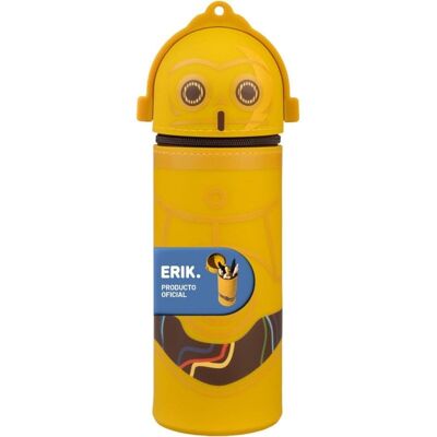 grupo-erik Etui Grupo Erik MARE0341 C-3PO Silikon 2 Fächer grupo-erik Etui Grupo Erik MARE0341 C-3PO Silikon 2 Fächer