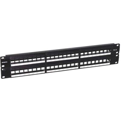 Patch Panel Phoenix CAT6 UTP 48 Ports 1U Patch Panel Phoenix CAT6 UTP 48 Ports 1U