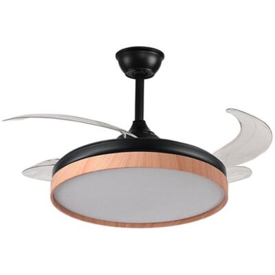 FERRIMEX Cosmos Mini Schwarz/Haya Ausziehbarer Deckenventilator - Deckenventilator FERRIMEX Cosmos Mini Schwarz/Haya Ausziehbarer Deckenventilator - Deckenventilator