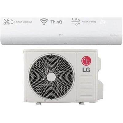 Split-Klimaanlage LG WZ09AWN 9.000 BTU A++/A+++ Inverter mit Wärmepumpe Split-Klimaanlage LG WZ09AWN 9.000 BTU A++/A+++ Inverter mit Wärmepumpe