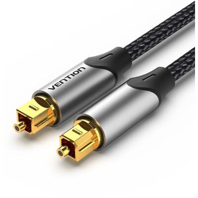 Optisches Audiokabel Vention BAVHH 2m Grau Toslink Toslink Optisches Audiokabel Vention BAVHH 2m Grau Toslink Toslink