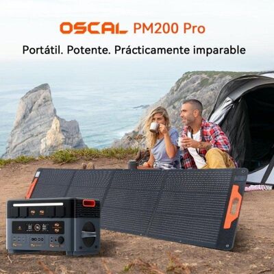 Solarpanel OSCAL PM200Pro 200W – Multiadapter – Zusammenklappbar – IP67 Widerstand Solarpanel OSCAL PM200Pro 200W – Multiadapter – Zusammenklappbar – IP67 Widerstand