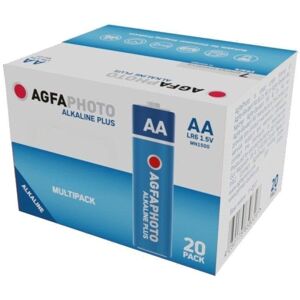 AgfaPhoto LR6 Alkaline Batterien 20er Pack - Batterien AgfaPhoto LR6 Alkaline Batterien 20er Pack - Batterien