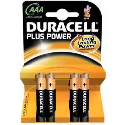 Duracell Plus Power Einwegbatterie AAA Alkali Duracell Plus Power Einwegbatterie AAA Alkali