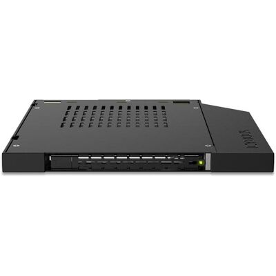 icy-dock Wechselrahmen ICY DOCK MB411V4PO-2B 2,5" NVMe U.2 U.3 ultradünnes ODD 9,5 mm Schwarz icy-dock Wechselrahmen ICY DOCK MB411V4PO-2B 2,5" NVMe U.2 U.3 ultradünnes ODD 9,5 mm Schwarz