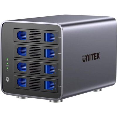 PC-Gehäuse Unitek S1301AGY01-EU SATA II USB-C 2,5"-3,5" Hot Swapping PC-Gehäuse Unitek S1301AGY01-EU SATA II USB-C 2,5"-3,5" Hot Swapping