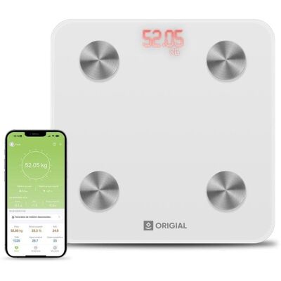 Personenwaage mit App Origial Scale Care&Fit Smart Bis zu 180kg 13 Parameter LCD Bluetooth Personenwaage mit App Origial Scale Care&Fit Smart Bis zu 180kg 13 Parameter LCD Bluetooth