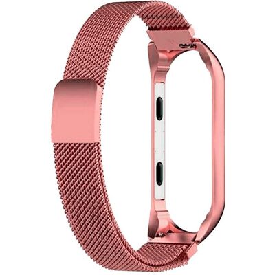 Xiaomi Mi Band 5, 6, 7, Amazfit Band 5 Rosa Armband - Smartwatch Zubehör Xiaomi Mi Band 5, 6, 7, Amazfit Band 5 Rosa Armband - Smartwatch Zubehör