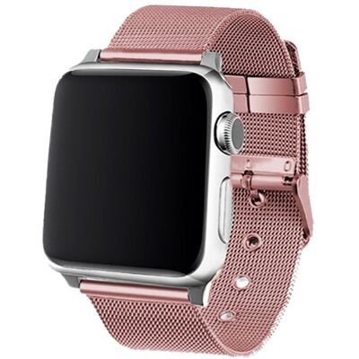 Apple Watch Pink Metallarmband - Series 1-7 & SE Apple Watch Pink Metallarmband - Series 1-7 & SE