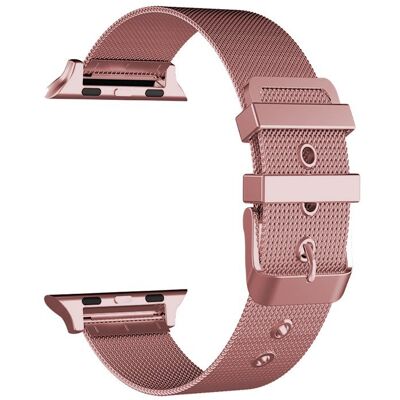 Apple Watch Pink Metallarmband - Series 1-7 & SE Apple Watch Pink Metallarmband - Series 1-7 & SE