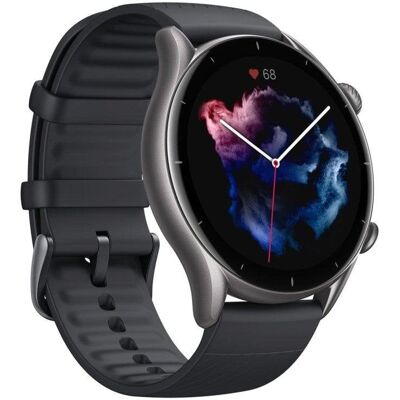 Amazfit GTR 3 Bluetooth GPS 1,39" AMOLED Schwarz Resistente 5 ATM SpO2 Herzfrequenz Schlaftracking Amazfit GTR 3 Bluetooth GPS 1,39" AMOLED Schwarz Resistente 5 ATM SpO2 Herzfrequenz Schlaftracking
