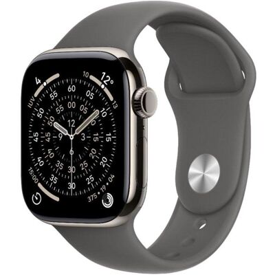 Apple Watch Series 11 GPS + Cellular 42mm Retina OLED Titan Grau S/M IP6X SpO2 Pulsmesser Schlafmonitor SOS Apple Watch Series 11 GPS + Cellular 42mm Retina OLED Titan Grau S/M IP6X SpO2 Pulsmesser Schlafmonitor SOS