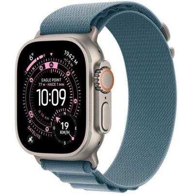 Apple Watch Ultra 3 GPS + Cellular 49mm OLED Titan Blau S Wasserdicht IP6X SpO2 Herzfrequenz Schlafmonitor SOS Apple Watch Ultra 3 GPS + Cellular 49mm OLED Titan Blau S Wasserdicht IP6X SpO2 Herzfrequenz Schlafmonitor SOS