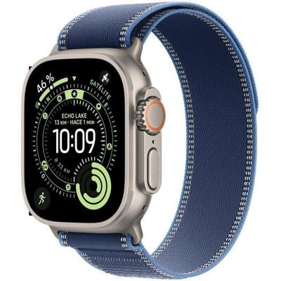 Apple Watch Ultra 3 GPS + Cellular 49mm OLED Titan Natur Blau S/M IP6X SpO2 Puls Schlaf Apple Watch Ultra 3 GPS + Cellular 49mm OLED Titan Natur Blau S/M IP6X SpO2 Puls Schlaf