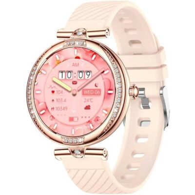 Cool Mónaco Bluetooth 50mm AMOLED Rose Gold Armband M Telefonieren Gesundheit Smartwatch Cool Mónaco Bluetooth 50mm AMOLED Rose Gold Armband M Telefonieren Gesundheit Smartwatch