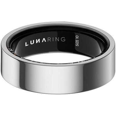 Anillo inteligente Noise Luna Ring Gen 2.0 Größe 12 Bluetooth Kompatibel iOS/Android Stardust Silver Anillo inteligente Noise Luna Ring Gen 2.0 Größe 12 Bluetooth Kompatibel iOS/Android Stardust Silver