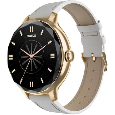 Noise Diva Bluetooth 40mm LCD Pearl White SpO2 Herzfrequenz Schlaftracking Noise Diva Bluetooth 40mm LCD Pearl White SpO2 Herzfrequenz Schlaftracking