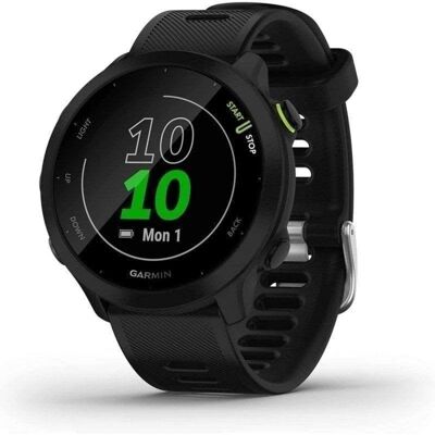 Garmin Forerunner 55 Bluetooth GPS 42mm Schwarz MIP Wasserdicht 5ATM Pulsuhr Schlaf Garmin Forerunner 55 Bluetooth GPS 42mm Schwarz MIP Wasserdicht 5ATM Pulsuhr Schlaf