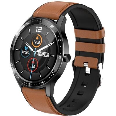 Maxcom FW43 Cobalt 2 Bluetooth 50mm TFT Schwarz Armband Schwarz und Gold IP67 SpO2 Pulsmesser Blutdruckmesser Maxcom FW43 Cobalt 2 Bluetooth 50mm TFT Schwarz Armband Schwarz und Gold IP67 SpO2 Pulsmesser Blutdruckmesser