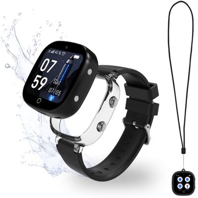 Robin K2 GPS Kinderuhr Anrufe SIM Aktiviert Schwarz Ohne Soziale Netzwerke Robin K2 GPS Kinderuhr Anrufe SIM Aktiviert Schwarz Ohne Soziale Netzwerke