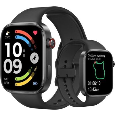 XIAOMI REDMI Watch 6 Bluetooth GPS 46mm Schwarz Obsidian 12 Tage Akku XIAOMI REDMI Watch 6 Bluetooth GPS 46mm Schwarz Obsidian 12 Tage Akku