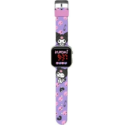 kids-licensing Kids Licensing Kuromi Kinder LED Uhr Bluetooth Vibrationsalarm Lila 4+ kids-licensing Kids Licensing Kuromi Kinder LED Uhr Bluetooth Vibrationsalarm Lila 4+